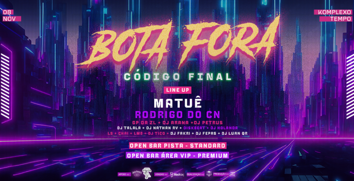 Bota Fora: Código Final