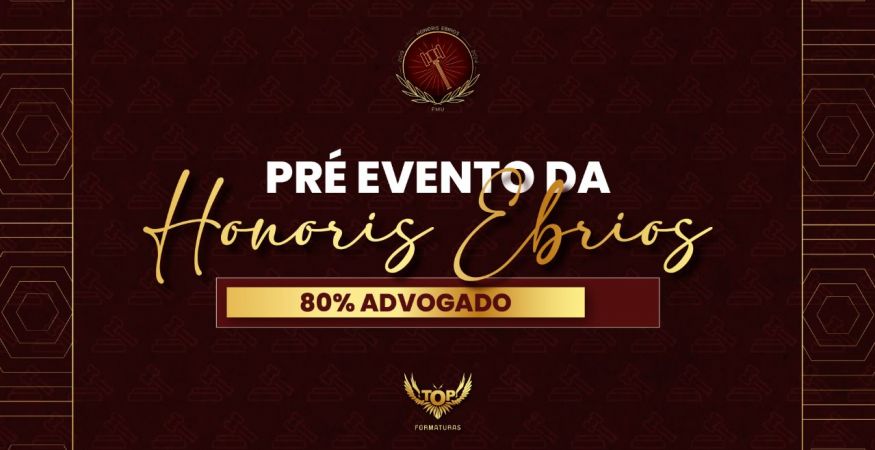 80% ADVOGADO - HONORIS EBRIOS