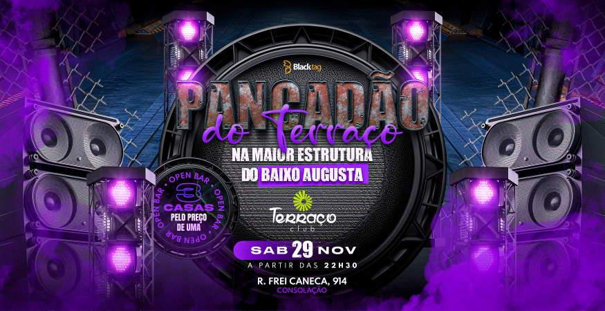 PANCADÃO DO TERRAÇO | OPEN BAR + TRIFREIXOTO