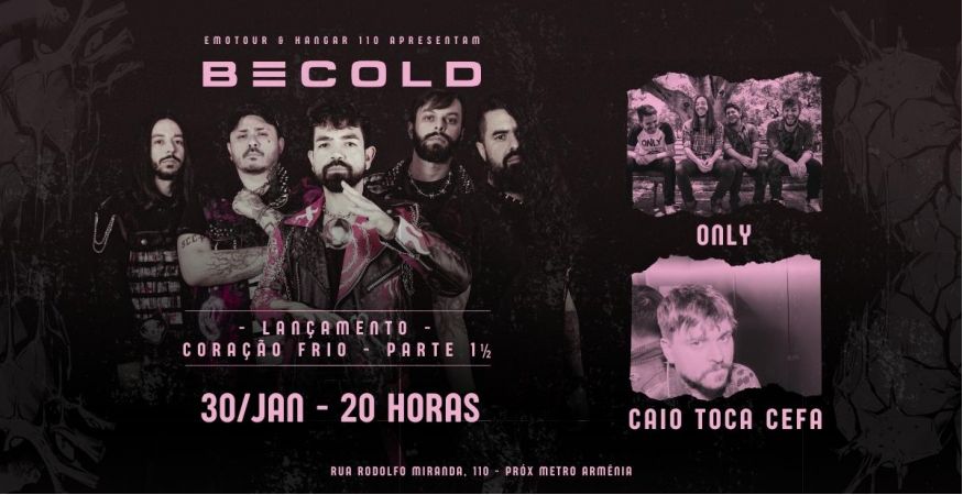 BECOLD NO HANGAR 110 + ONLY + CAIO TOCA CEFA