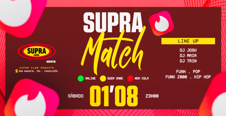 Supra Augusta | Supra Match | Sábado 01/08