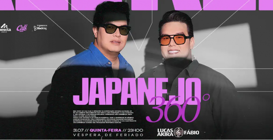 Japanejo 360°| 31.07| Cali Club