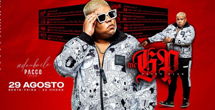 MC GP | PACCO CLUB | SEXTA 29.08