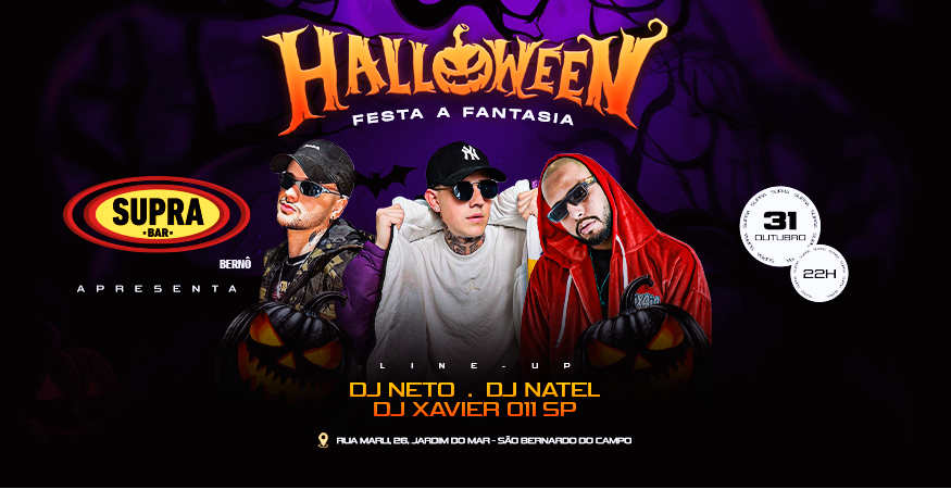 Supra Berno | Halloween | Sábado 31/10