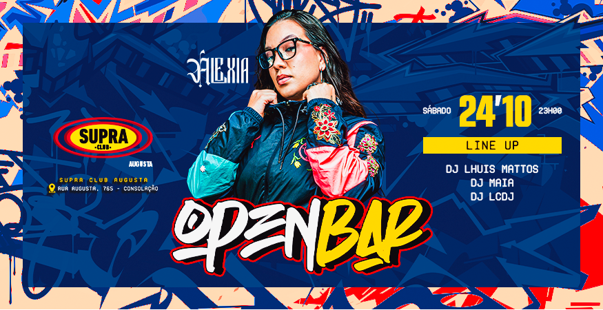 Supra Augusta | OPEN BAR + DJ ALEXIA | Sábado 24/10