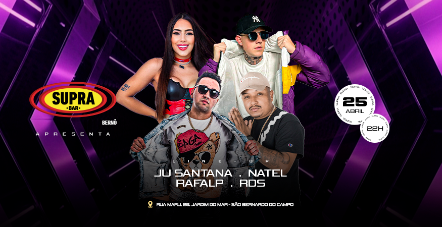 Supra Bernô | Sábado 25/04