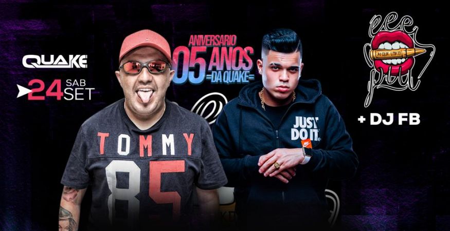 SÁBADOU | 5 ANOS DE QUAKE | DJ PIU + DJ FB