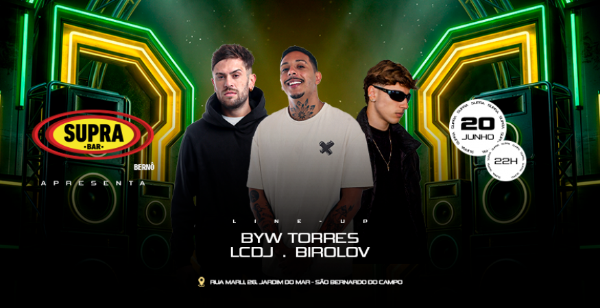 Supra Bernô | Sábado 20/06