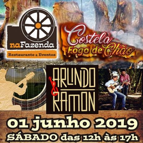 Arlindo e Ramon | Costelão de chão com moda de viola - Na fazenda Vesuvio