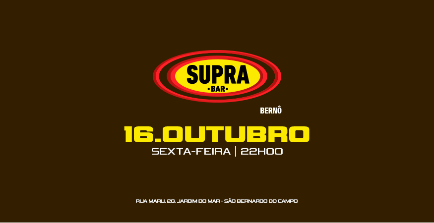Supra Berno | Trends 2016 | Sexta 16/10