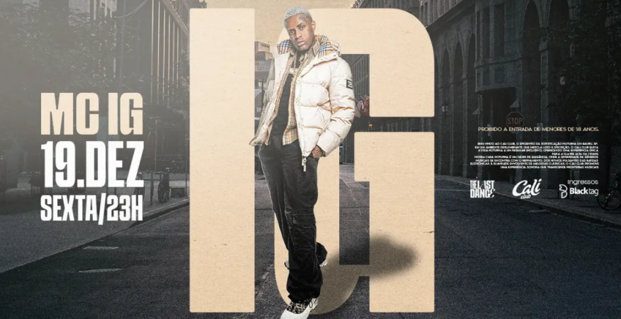 Mc Ig | Sexta 19.12 | Cali Club