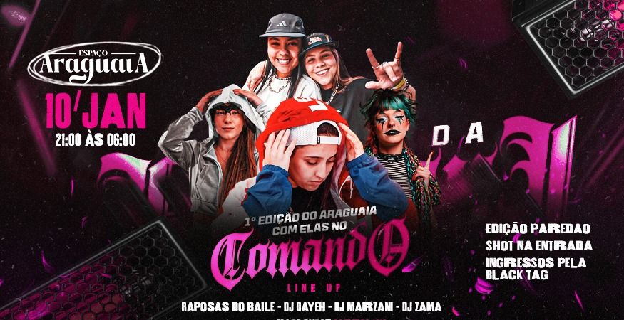 1ª Edição do Araguaia com elas no comando !