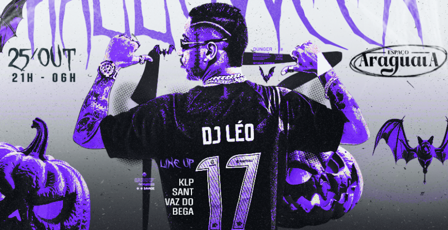 Espaço Araguaia Halloween: DJ Leo da 17
