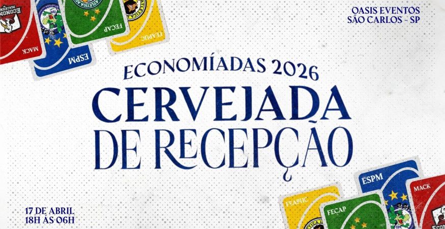 CERVEJADA DE RECEPÇÃO ECONO 2026
