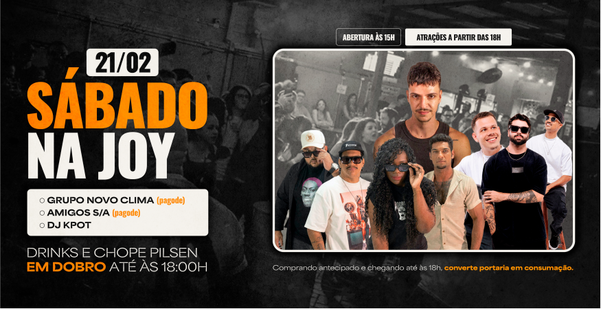 Sábado na Joy