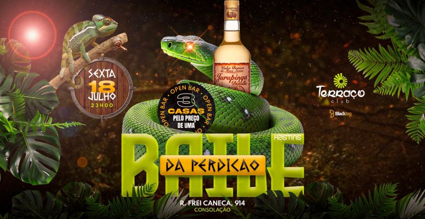 BAILE DA PERDIÇÃO – OPEN BAR