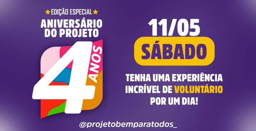 Aniversário do projeto