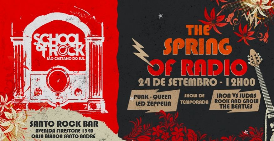 Temporada School of Rock São Caetano - Spring of Radio