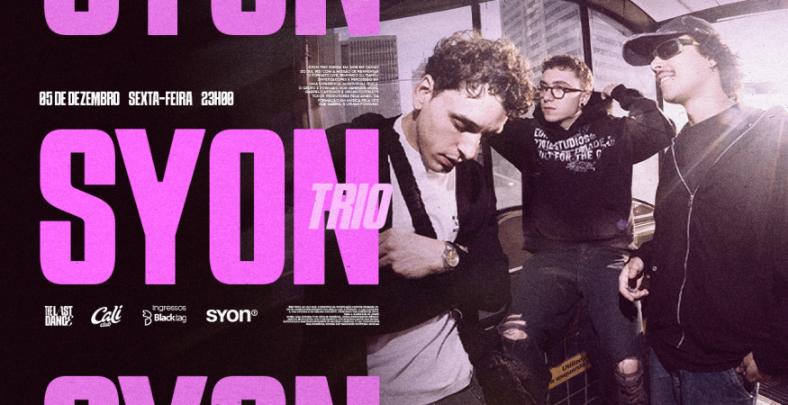 Syon Trio | Sexta 05.12 | Cali Club