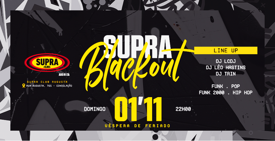 Supra Augusta | Blackout | Domingo 01/11