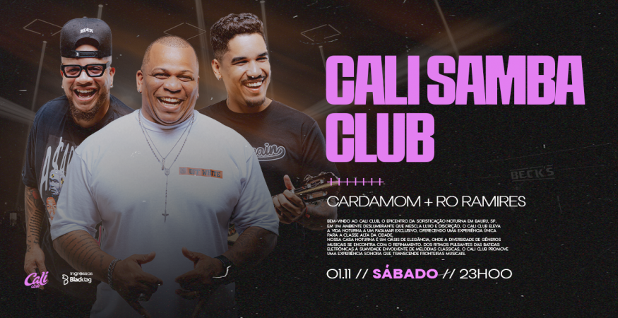 Cali Samba Club 360° | Sábado 01.11 | Cali Club