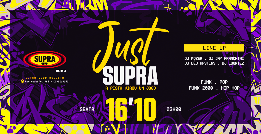 Supra Augusta | Just Supra | Sexta 16/10