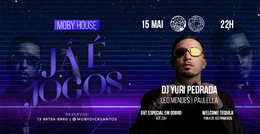 JA É JOGOS | Yuri Pedrada no Moby House