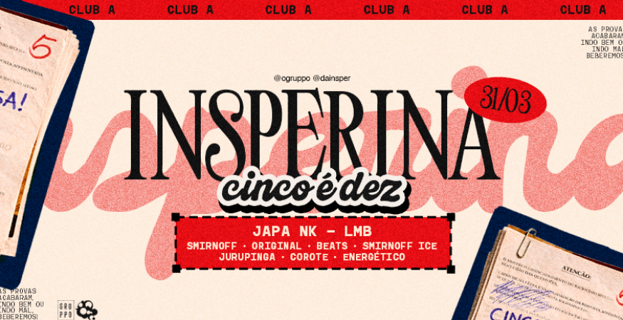 INSPERINA - Cinco é Dez
