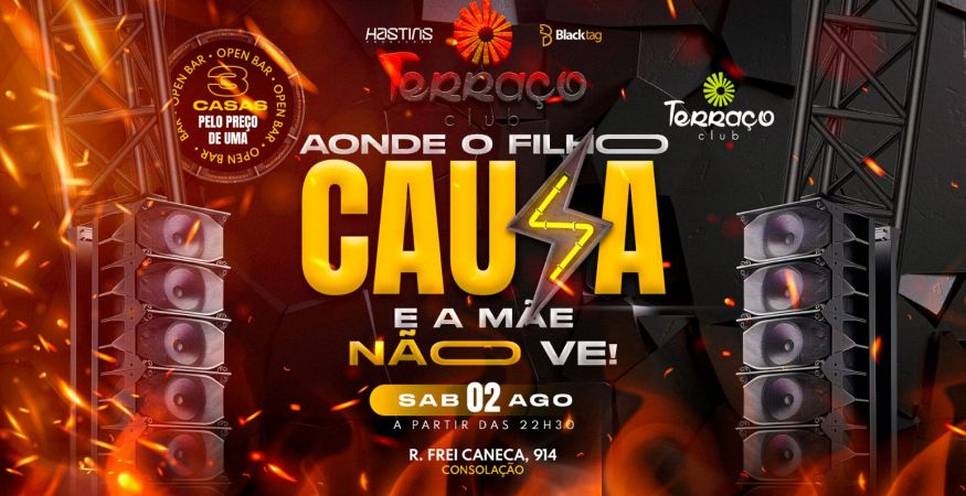 AONDE O FILHO CAUSA E A MÃE NÃO VÊ!