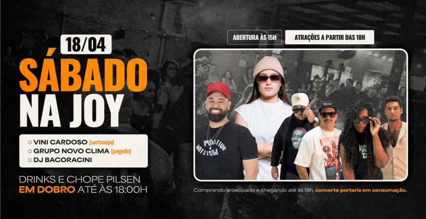 Sábado na Joy
