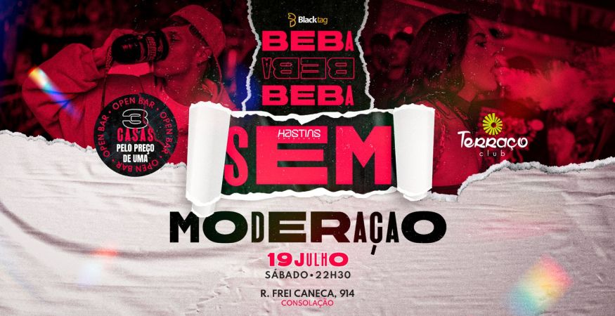 BEBA SEM MODERAÇÃO