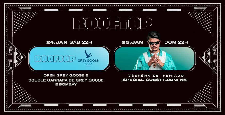 Rooftop - 24 &amp; 25 de Janeiro