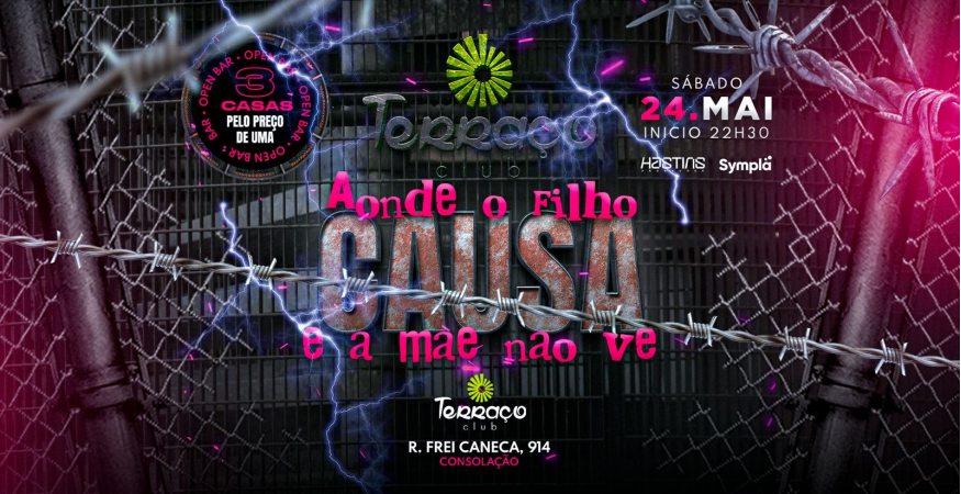AONDE O FILHO CAUSA E A MÃE NÃO VÊ