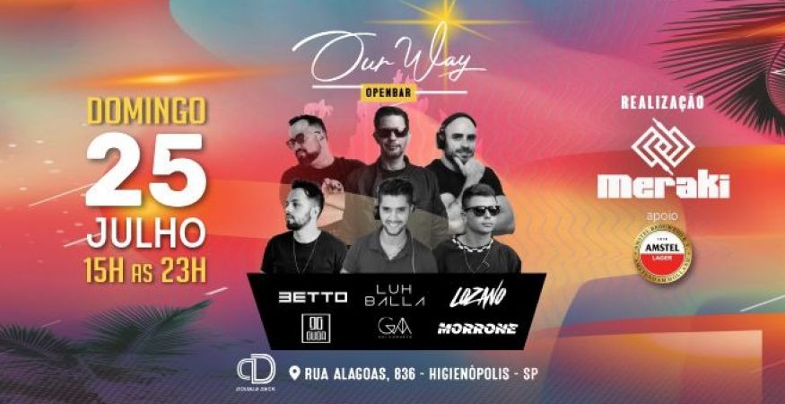 Our Way - Open Bar - 25/07