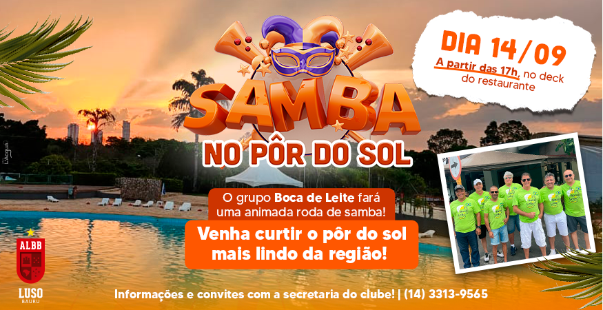 Sunset Luso 2024 - Samba no Por do Sol