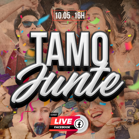 Tamo junte! Live solidária