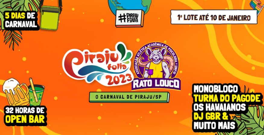 Pirajufolia 2023 - Rato Louco UNIFIO