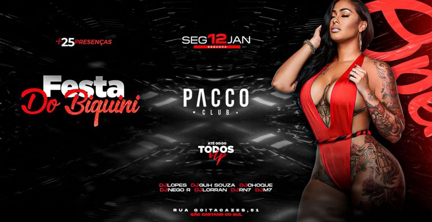 FESTA DO BIQUINI| PACCO CLUB