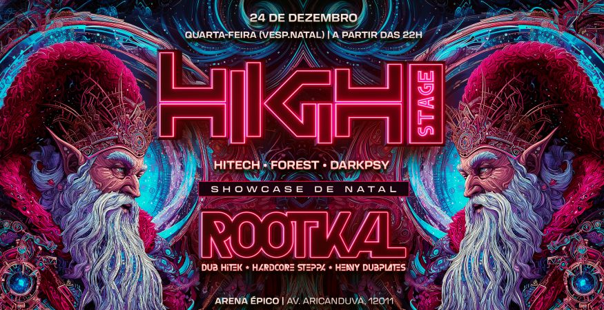 HIGH STAGE SHOWCASE DE NATAL