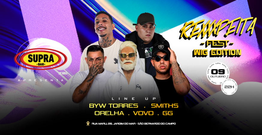 Supra Berno | REXXXPEITA FEST | Sexta 09/10