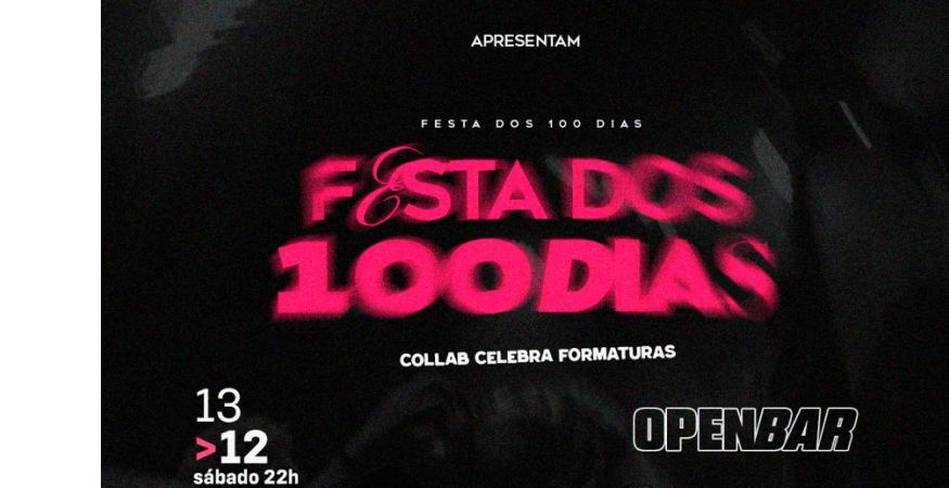 FESTA DOS 100 DIAS | PINK LOUNGE