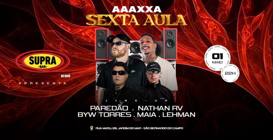 Supra Bernô | Sexta Aula FDSBC | Sexta 01/05