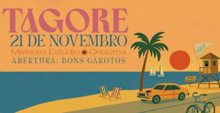 Tagore no Meteoro Estúdio - Criciúma/SC