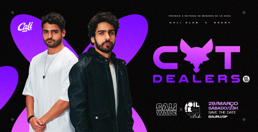 Cat Dealers | Cali Wave x Boiler Club | Sábado 29.03 | Cali Club