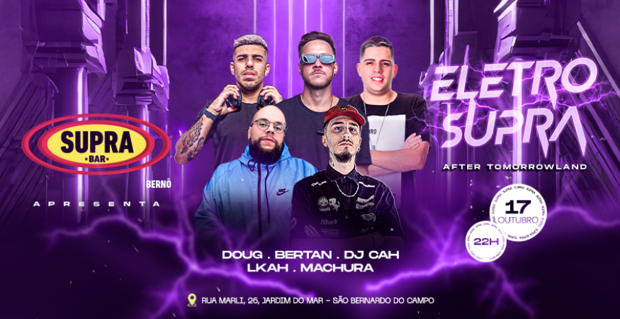 Supra Bernô | Eletro Supra | Sexta 17.10