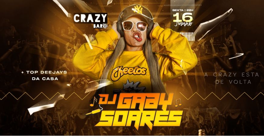 SEXTA NA CRAZY - DJ GABY SOARES