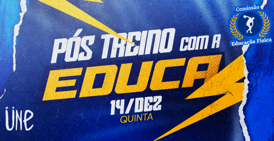 Pós treino com a Educa