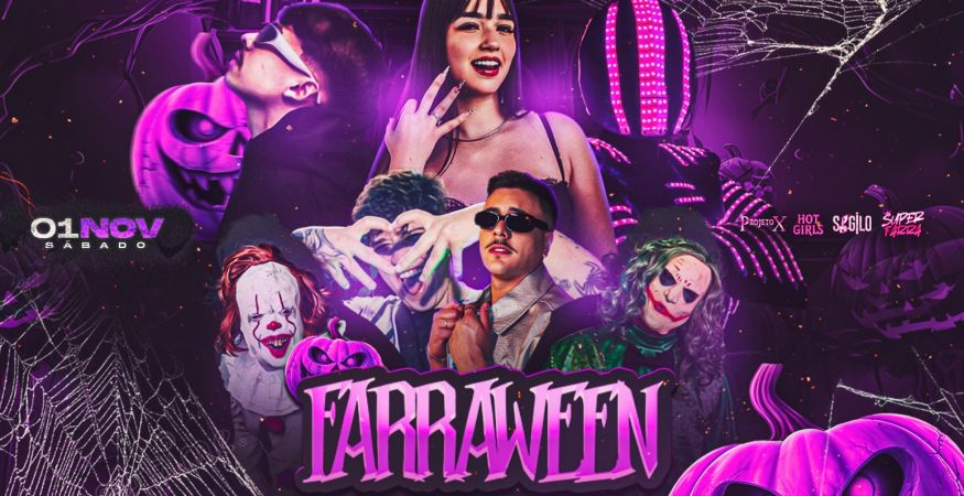FARRAWEEN + 3H OPEN BAR + ATRAÇÕES