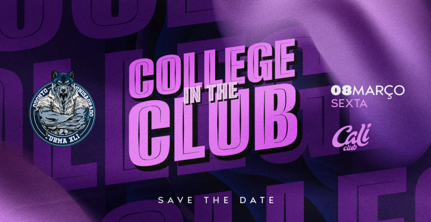 College in The Club | Sexta 08.03 | Cali Club