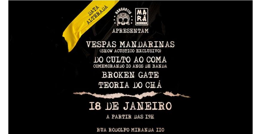 Vespas Mandarinas no Hangar110